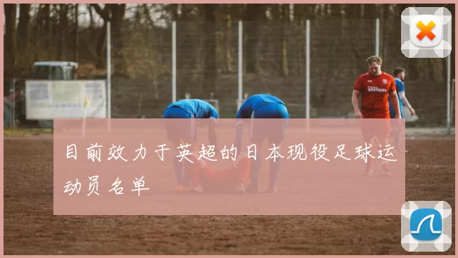 目前效力于英超的日本现役足球运动员名单