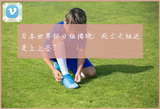 日本世界杯分组揭晓:死亡之组还是上上签?